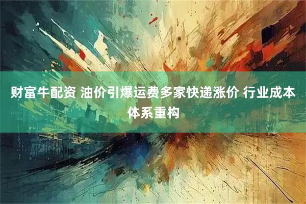 财富牛配资 油价引爆运费多家快递涨价 行业成本体系重构